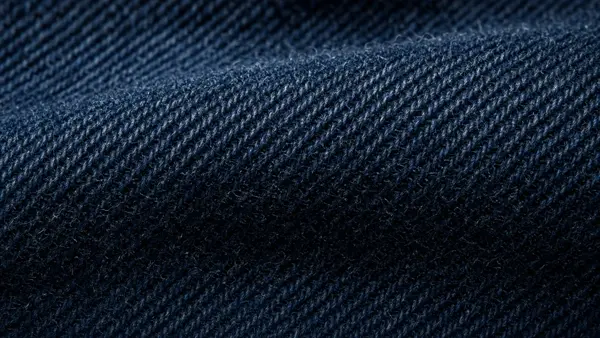 Indigo denim fabric