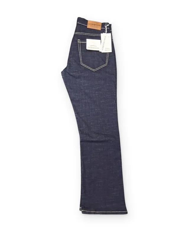 Garwood Royal Raw Navy Bootcut jeans